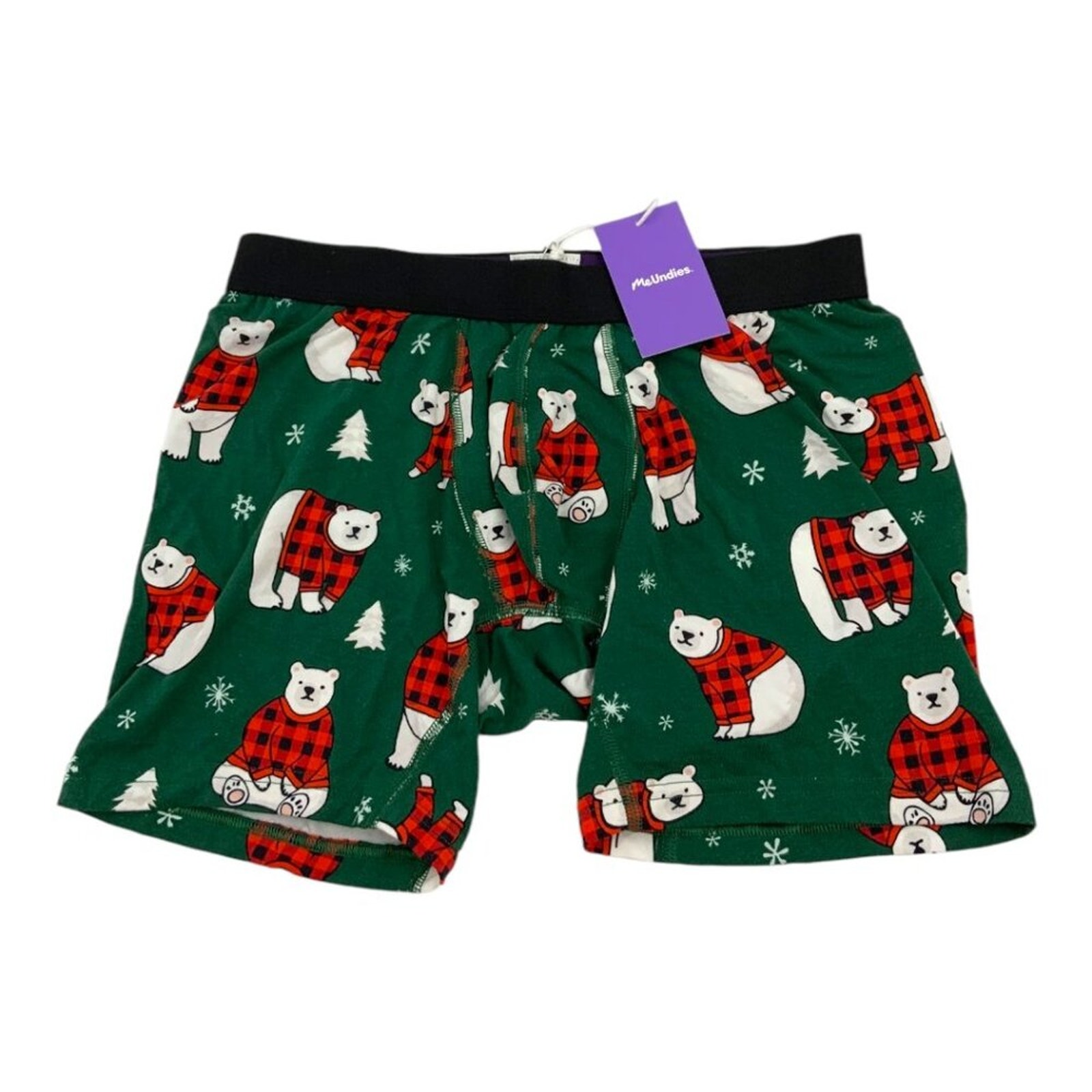 Meundies Cozy Bear Trunk Underwear Size Small Nwt $26 Msrp — image 2 of 4